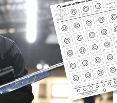 TAKE AIM WITH .22LR BENCHREST PAPER TARGETS