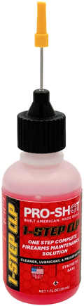 Pro-Shot 1 Step Gun Cleaner & Lubricant 1oz Needle Oiler