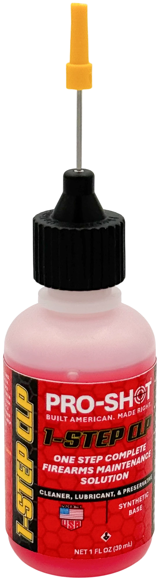 Pro-Shot 1 Step Gun Cleaner & Lubricant 1oz Needle Oiler