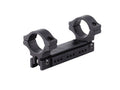 BKL-288MB 1" Unitized Dovetail Adjustable Scope Mount Black