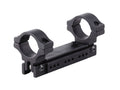 BKL-388MB 30mm Unitized Dovetail Adjustable Scope Mount Black