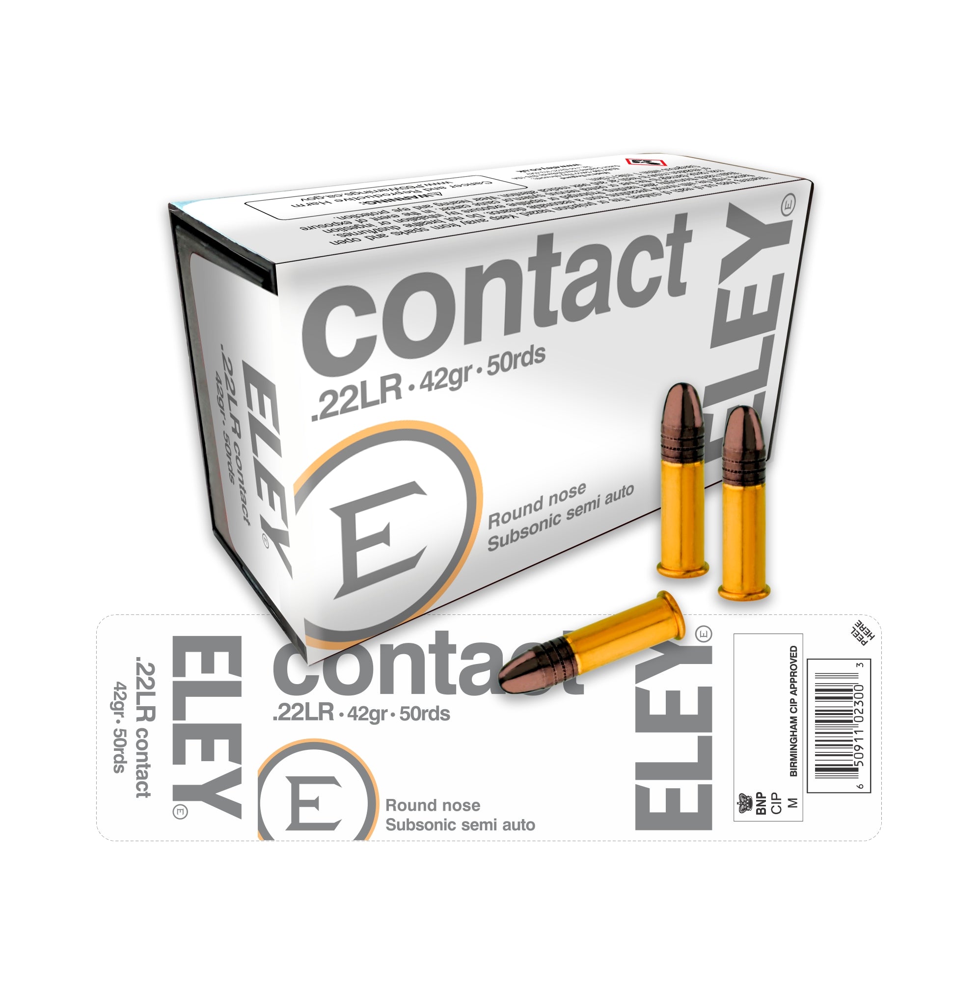 Contact .22lr Rimfire Cartridges