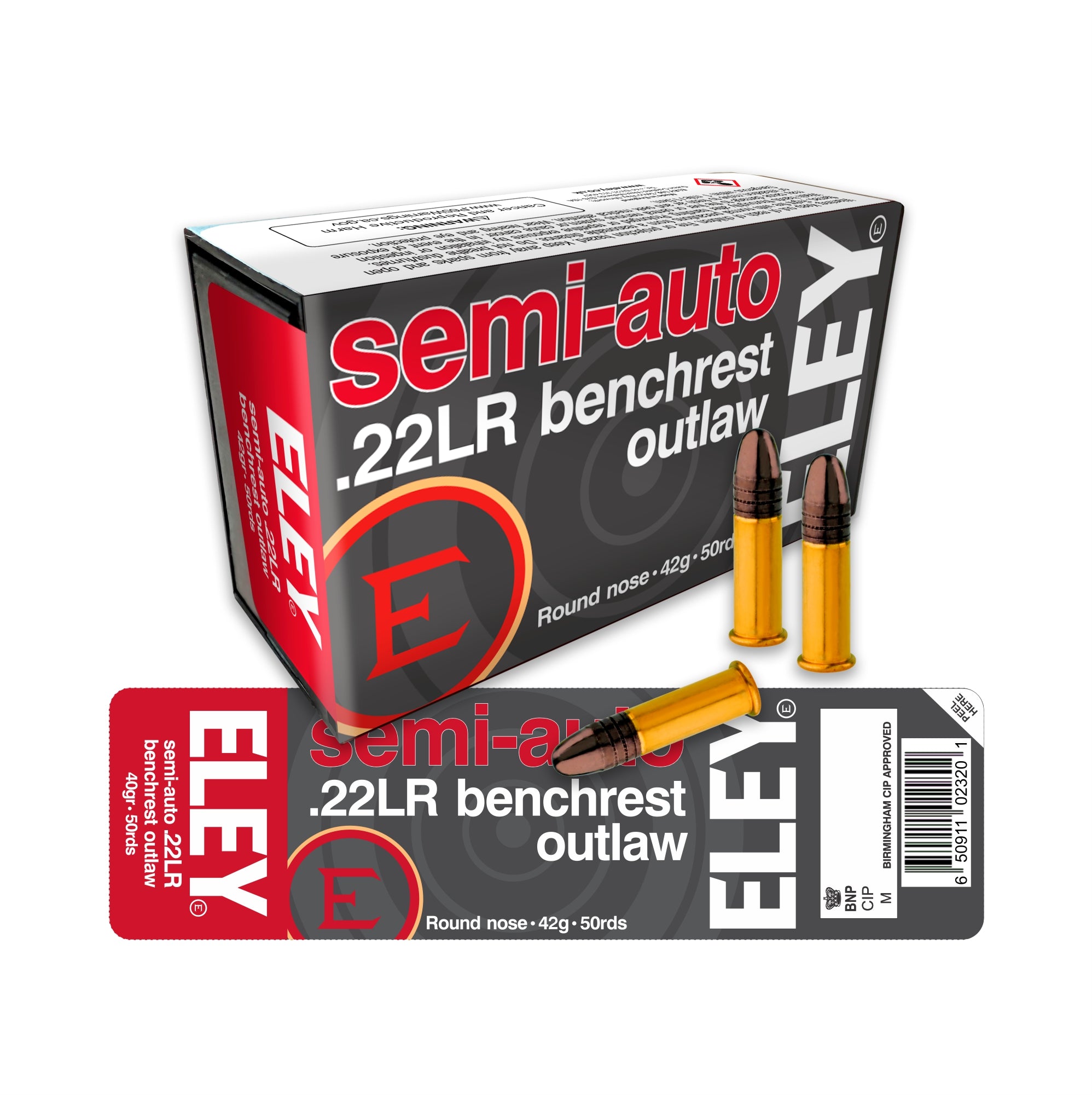 Semi-Auto Precision Outlaw Cartridges