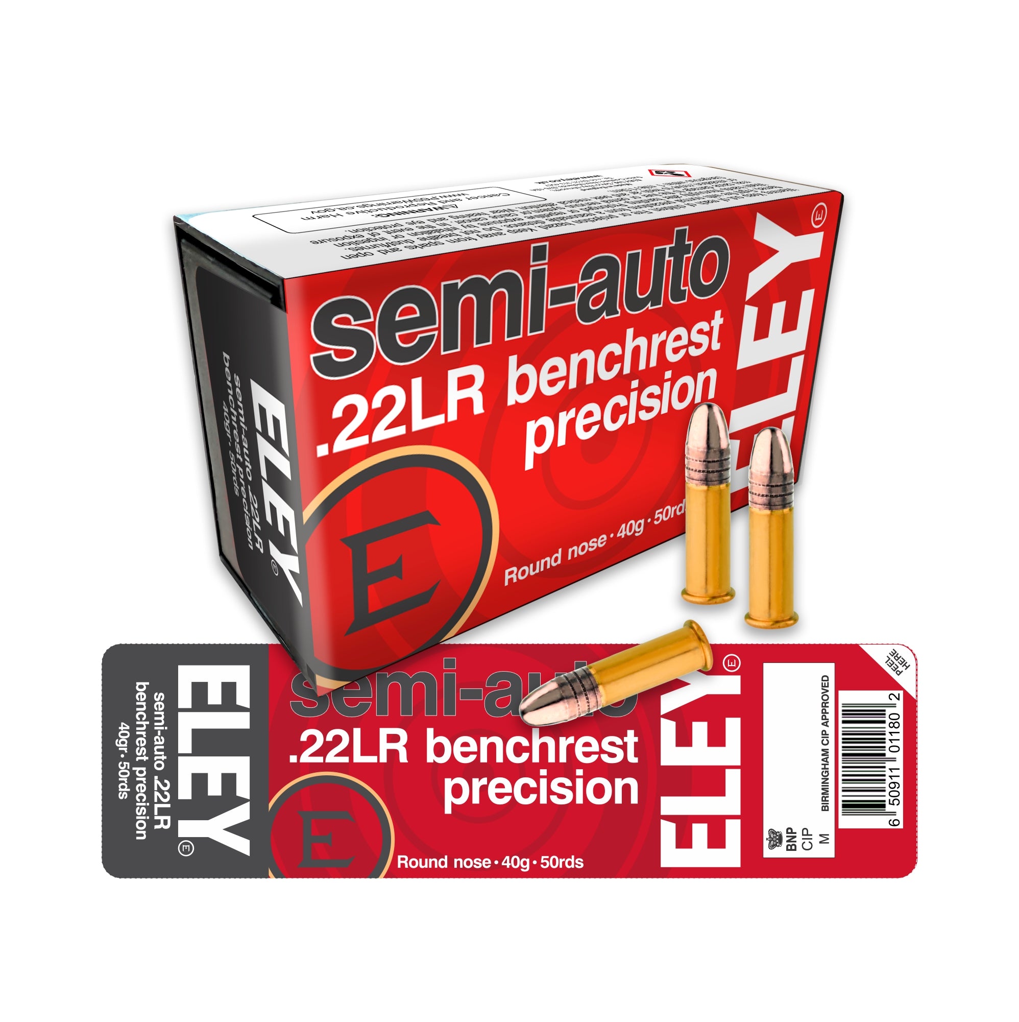 Semi Auto Benchrest Precision Rimfire Cartridges