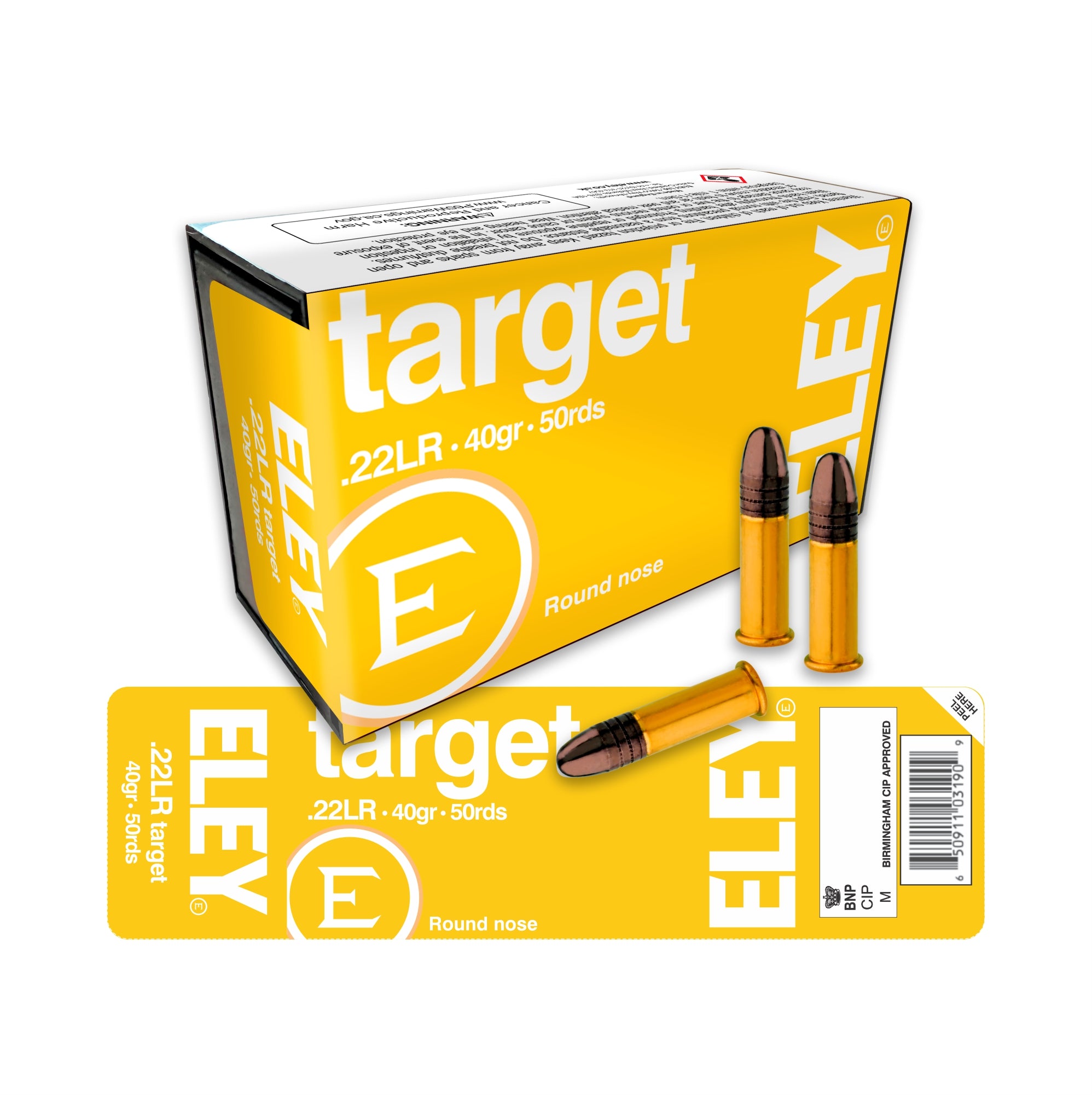 Target .22lr Rimfire Cartridges