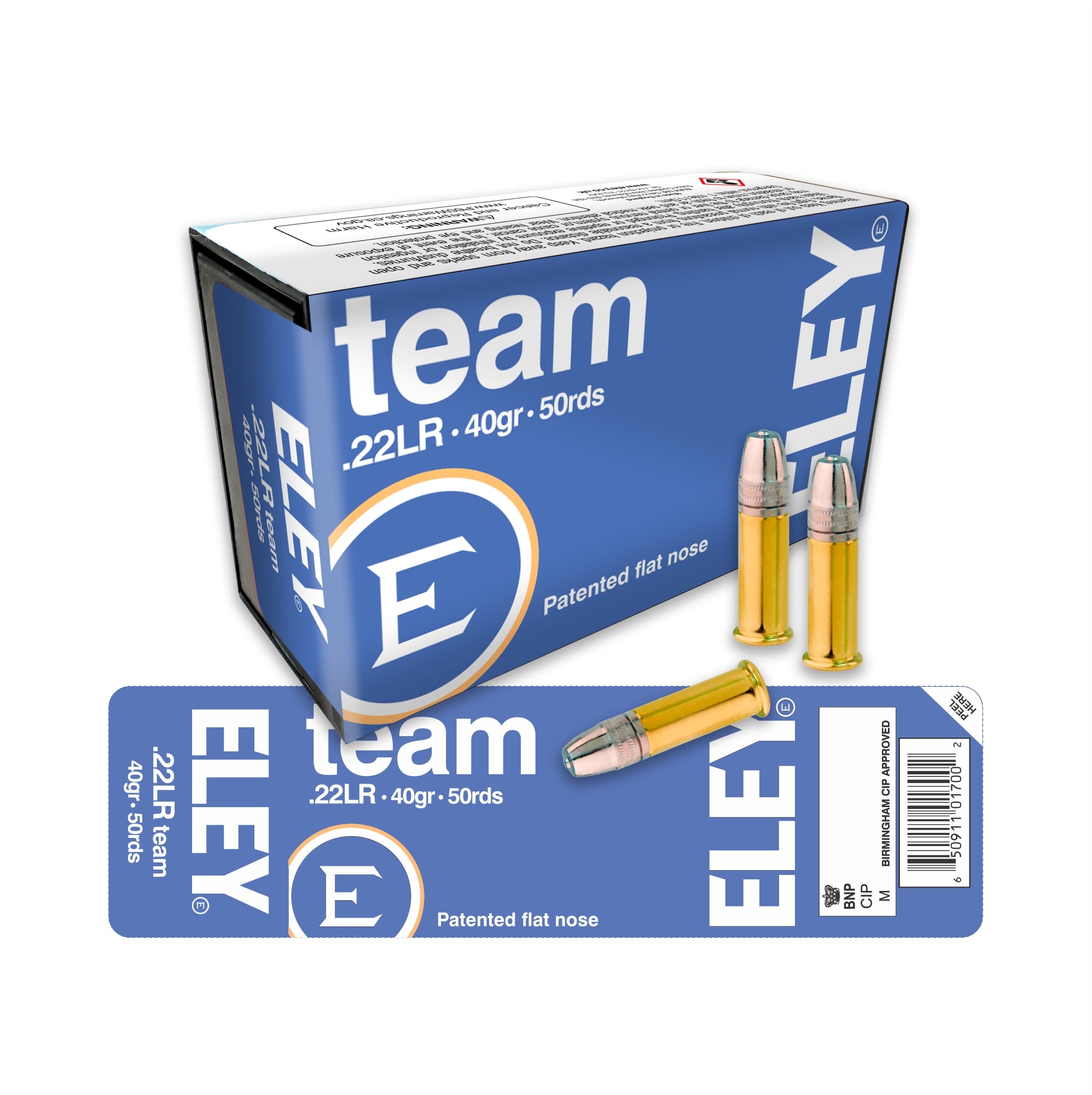 Team .22lr Cartidges