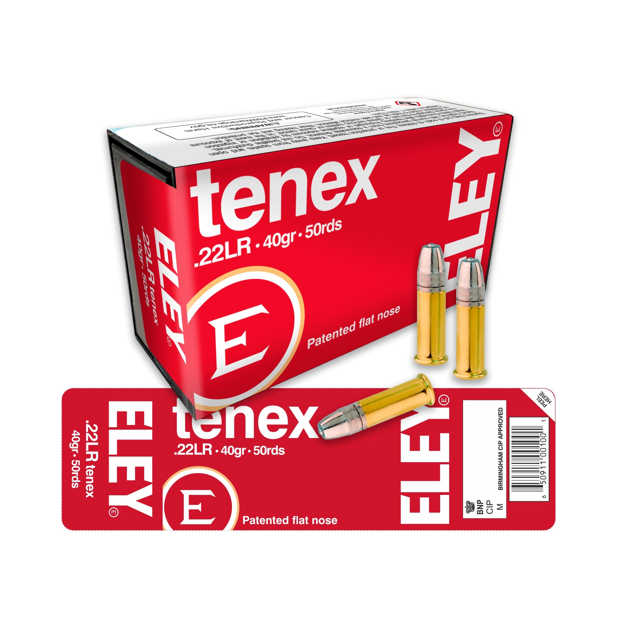 Tenex .22lr Rimfire Cartridges