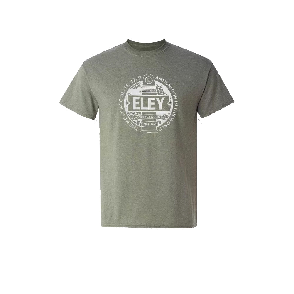 ELEY logo unisex warm gray t-shirt