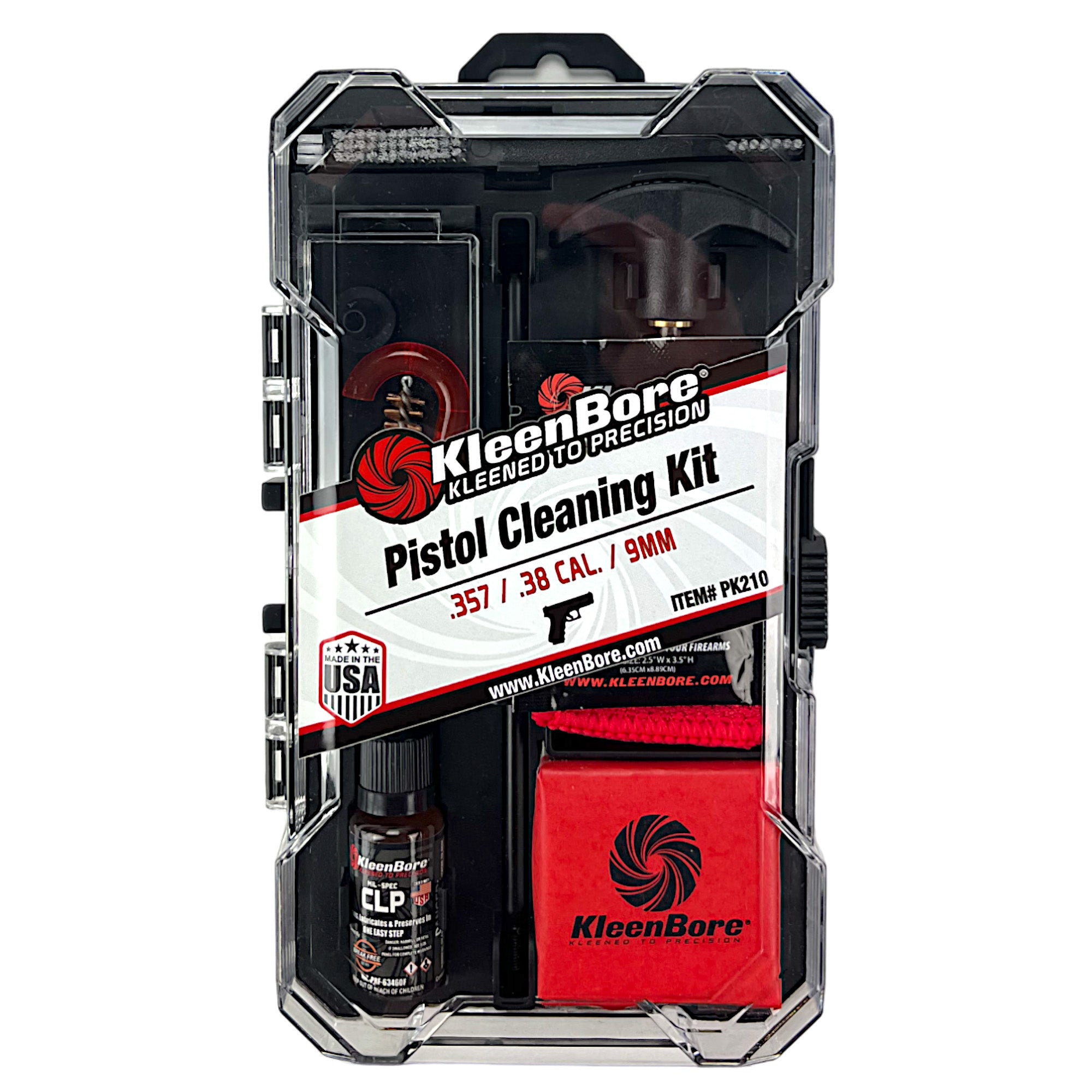 Kleen-Bore Cleaning Kit Fits 38/357/9MM/380