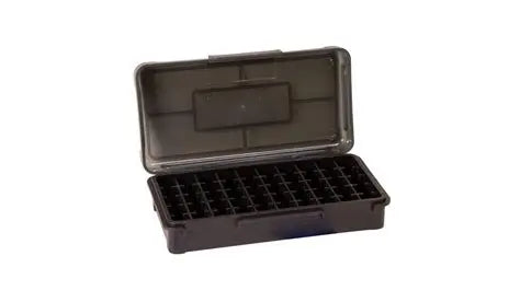 Frankford Arsenal Hinge Top Ammo Box 9mm and .38 Fits 50 Rounds