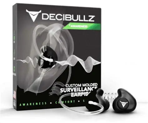 Decibullz Awareness Radio Adapter Earpieces