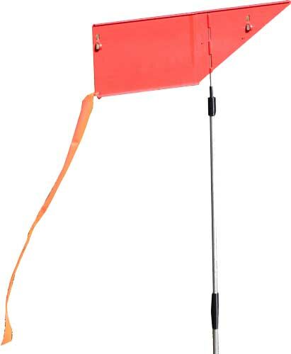 Wind Reader Shooting Range Flag, Orange