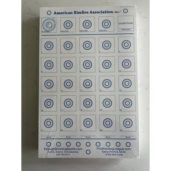 ARA Unlimited Class Targets - PACK OF 100