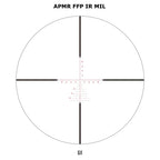 Argos BTR 6-24x50 APMR IR-MIL Reticle
