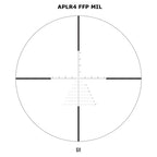 Midas TAC 6-24X50 Scope APLR4 FFP MOA Reticle