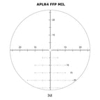 Midas TAC 6-24X50 Scope APLR4 FFP MOA Reticle