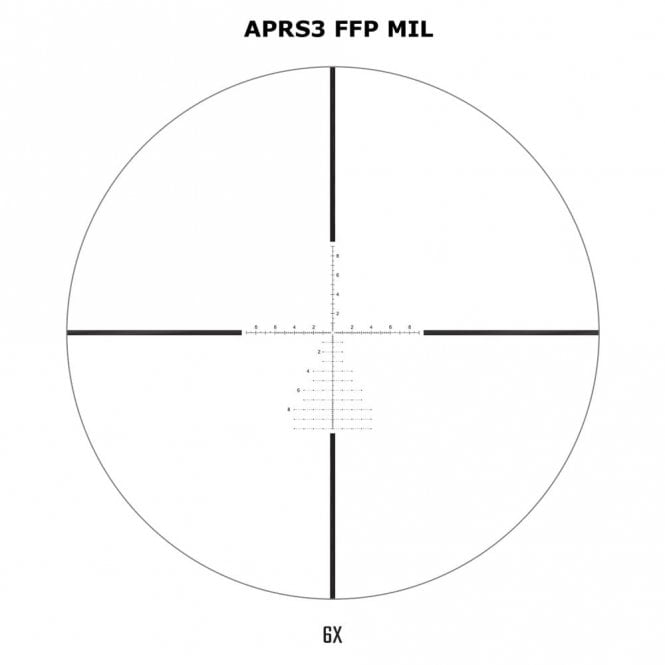 Midas TAC 6-24X50 Scope APRS3 FFP MIL