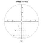Midas TAC 6-24X50 Scope APRS3 FFP MIL