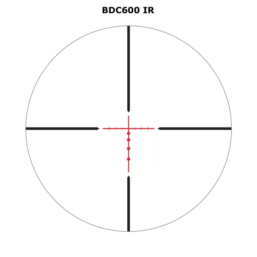 Talos 6-24x50 Scope BDC600 Reticle