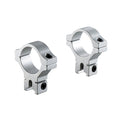 257S 0.6" Long Dovetail Rings - Silver