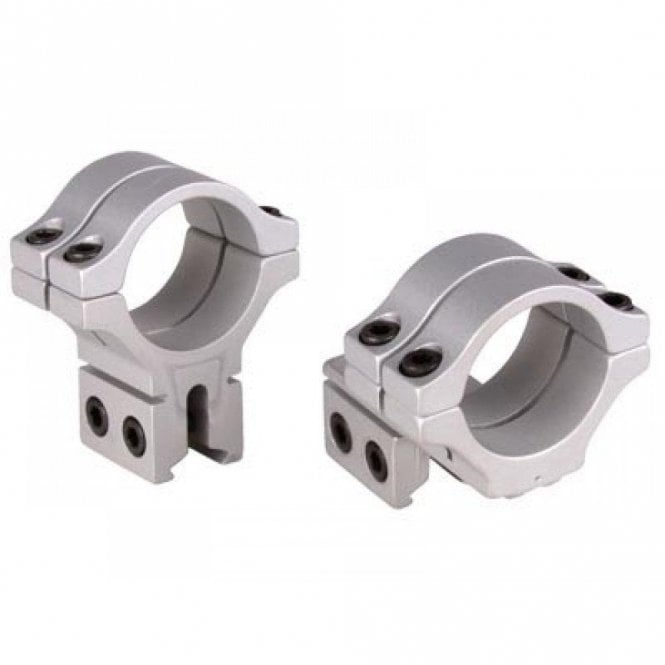 BKL 263S Double Strap 1" Dovetail Rings Silver