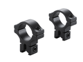 257H 0.6" Long Dovetail Rings High - Matte Black