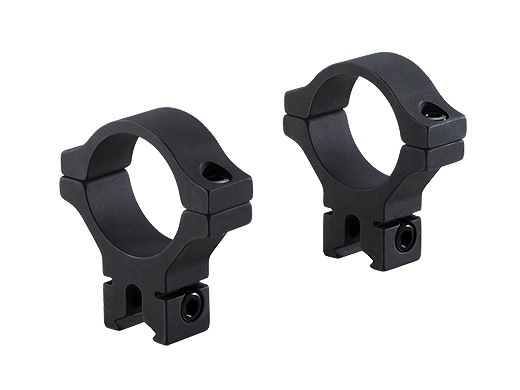 BKL-300MB 0.6" Long 30mm Dovetail Rings BLACK