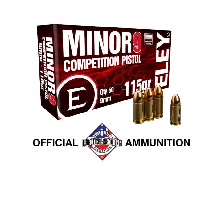 Minor 9mm 115gr Competition Pistol