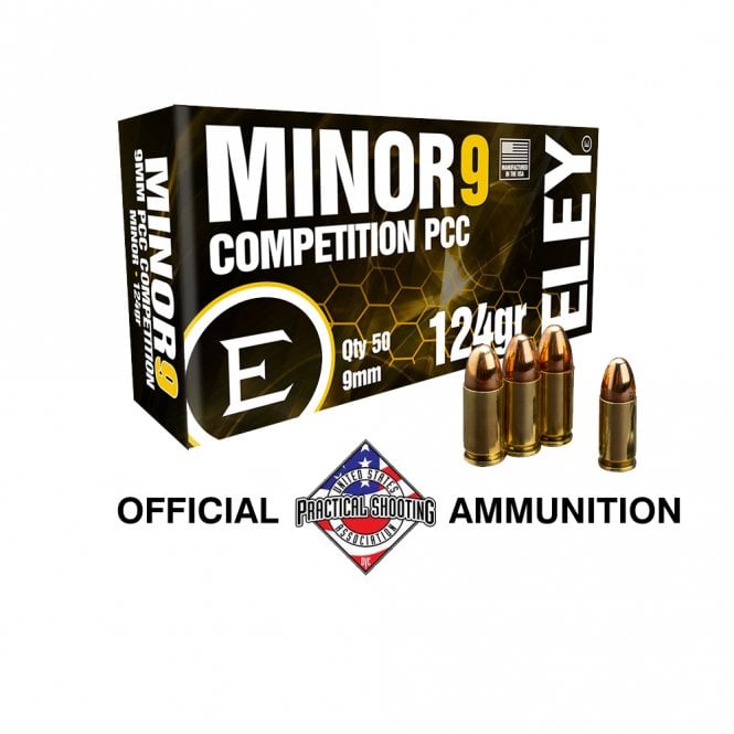 Minor 9mm 124gr Competition PCC Ammunition