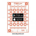 x-shot Target 100 Pack