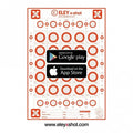 x-shot Target 25 Pack