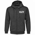 Full Zip Hooded Top Gray