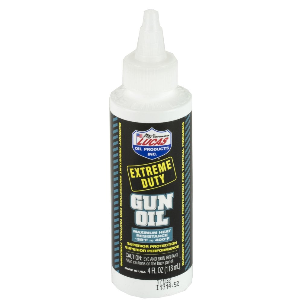Lucas Oil 4oz Extreme Duty Liquid Gun Oil